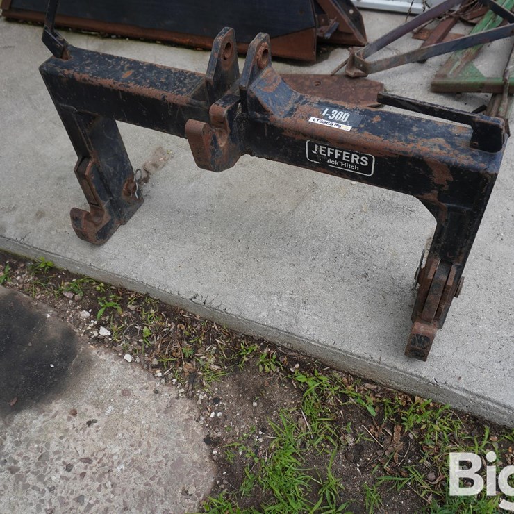 Jeffers I300 Cat. 3 Quick Hitch