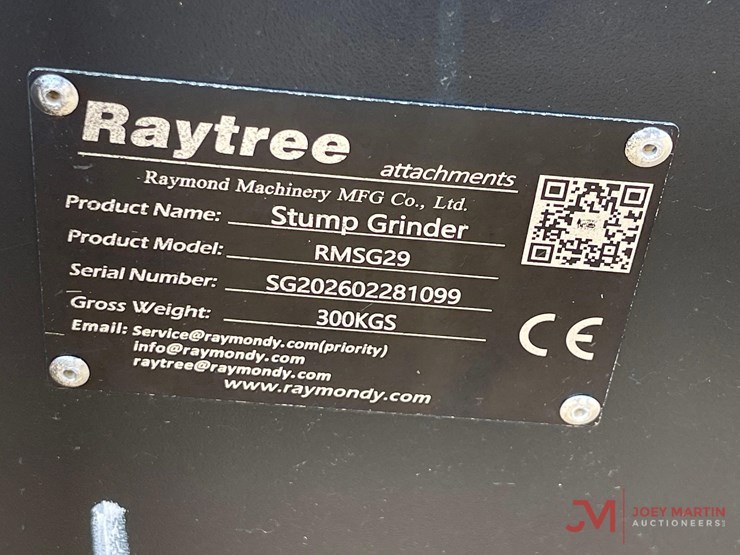 unused-raytree-29"-stump-grinder-skid-steer-attachment-image-10