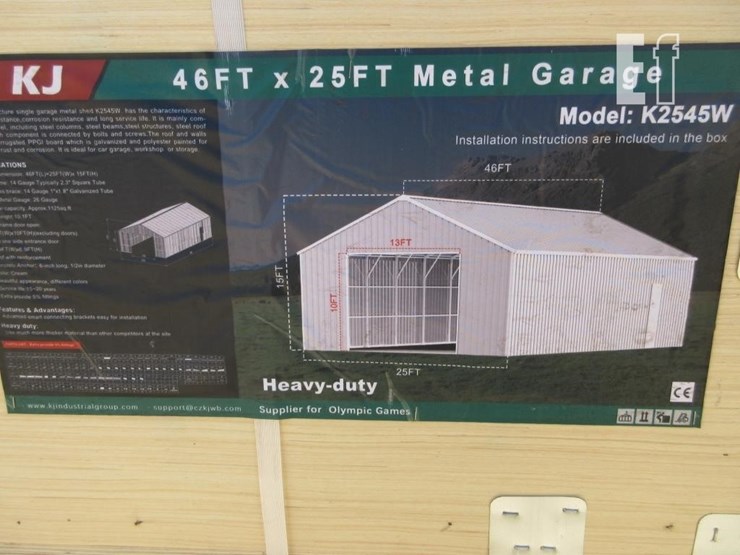 46'-x-25'-single-garage-steel-shed-image-7
