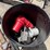 #1613-•-pallet-of-misc-items,-hitch-with-camper-sway-kit-image-8