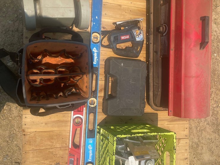 contents-of-pallet-space-heater,-misc-hand-tool-and-attachments-image-4