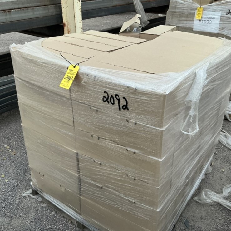 PALLET OF TOGGLE SWITCH COVER PLATES