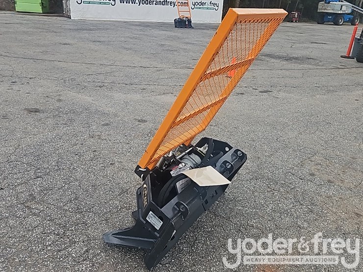 unused-arteer-15000lbs-hydraulic-logging-winch(ss-15000g)-to-suit-skidsteer-image-2