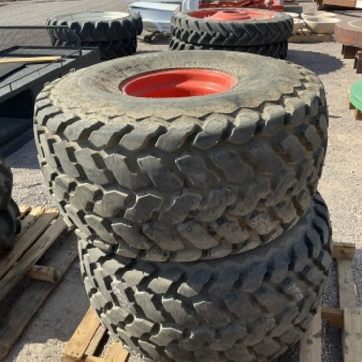 (2) EQUIPMENT WHEELS & TIRES
