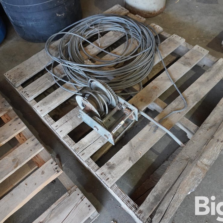 Auger Winch & Cable