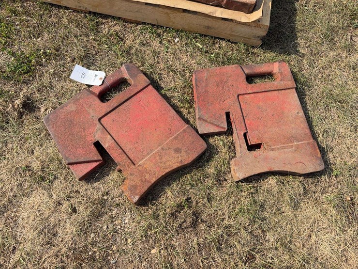 (2)-international-harvester-style-suitcase-weights-image-1