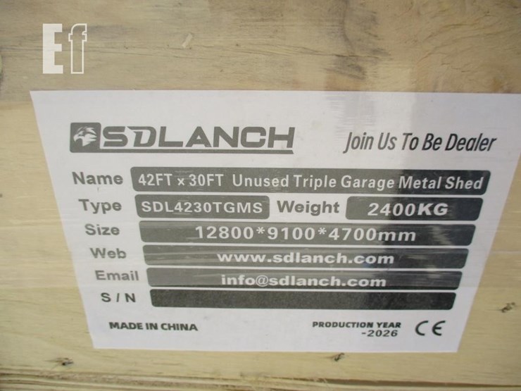 42'-x-30'-triple-garage-metal-shed-image-7