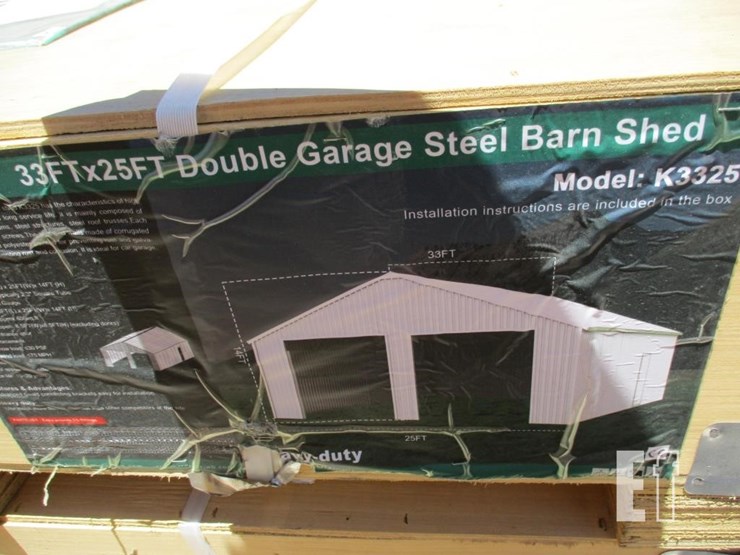 33'-x-25'-double-garage-steel-shed-image-4