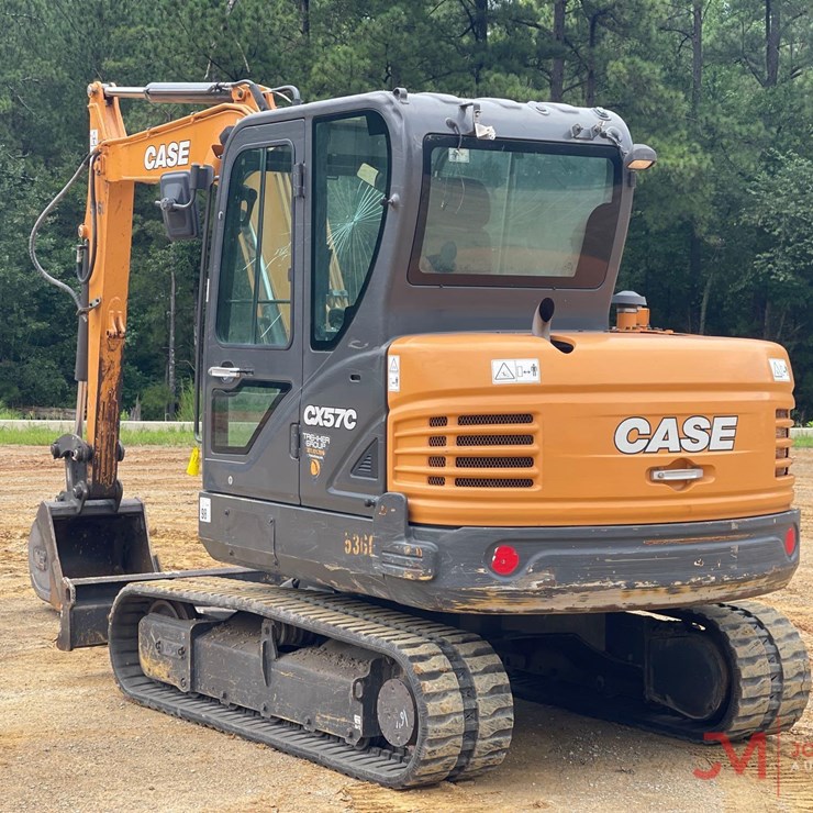 2019 CASE CX57C MINI EXCAVATOR