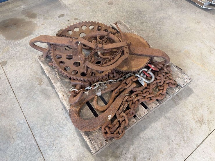 horse-drawn-stump-puller-block-&-tackle-image-1