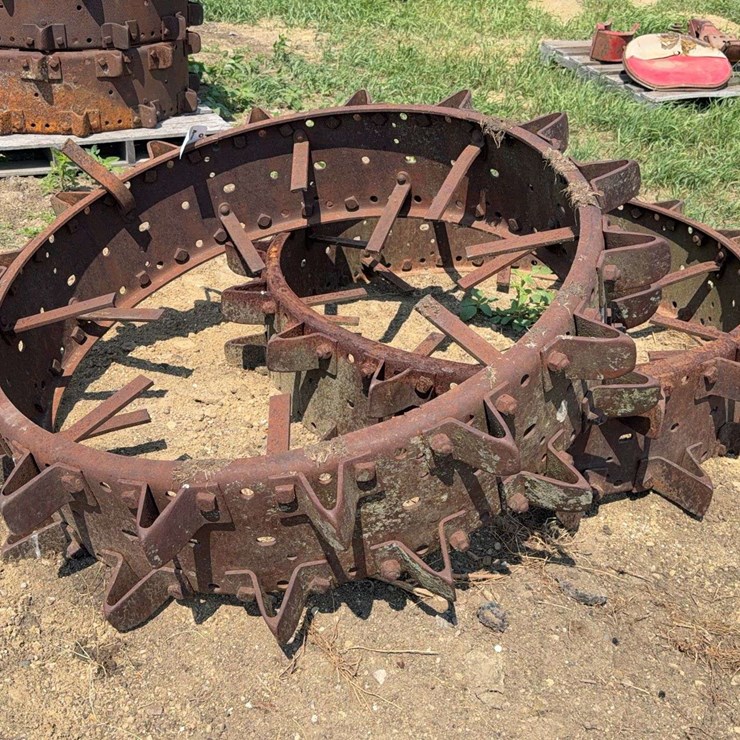 (2) Steel Wheels