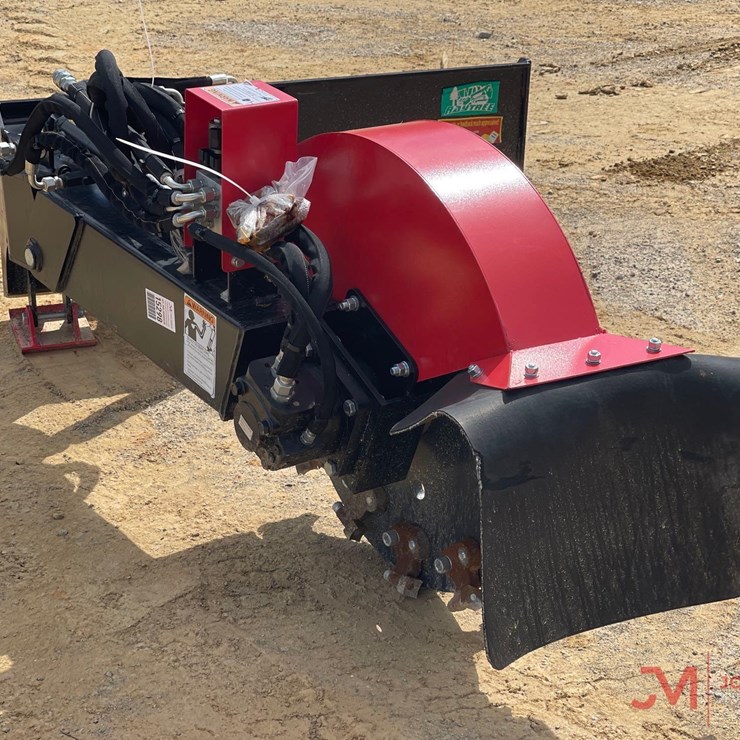 UNUSED RAYTREE 29" STUMP GRINDER SKID STEER ATTACHMENT