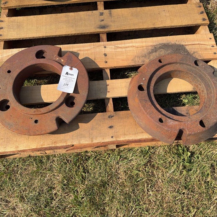 (2) Front Wheel Weights
