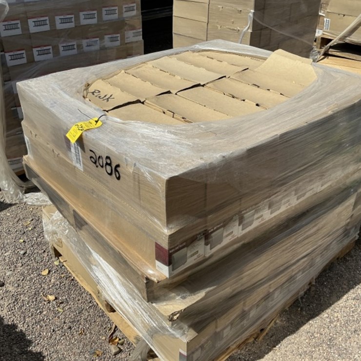PALLET OF 2 GANG ELECTRICAL COVERS