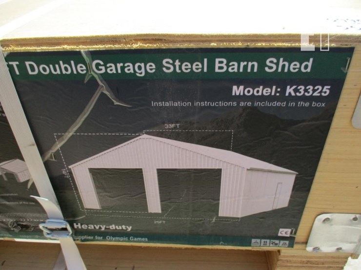 33'-x-25'-double-garage-steel-shed-image-4