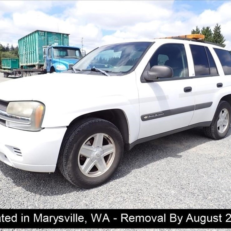 2003 CHEVROLET TRAILBLAZER