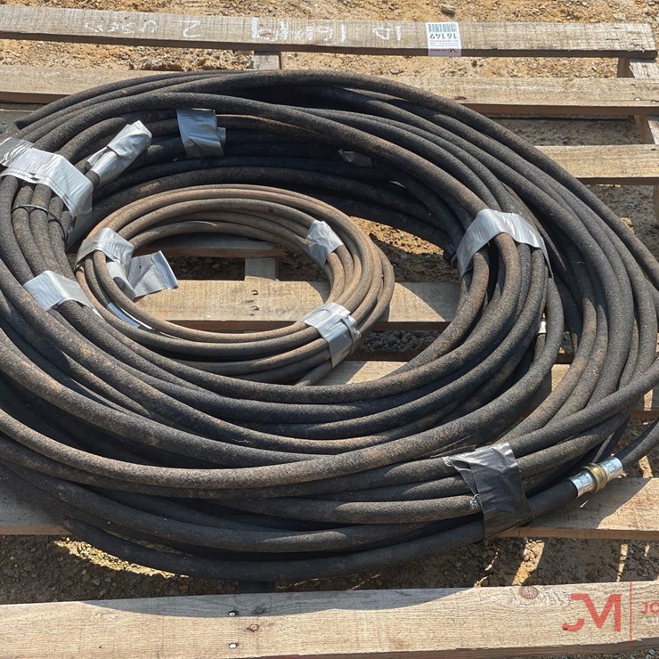 CONTENTS OF PALLET MISC USED SOAKER HOSES