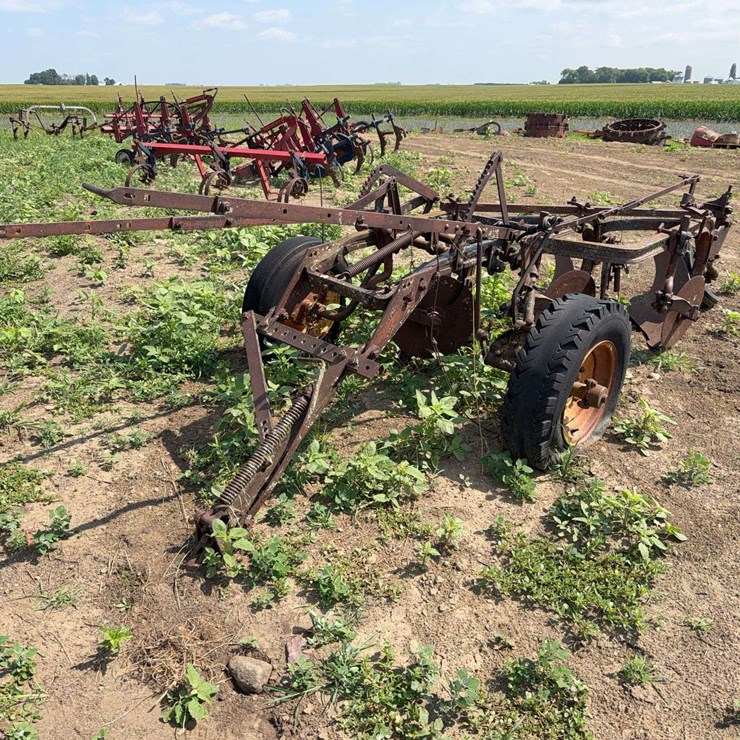 McCormick Deering Three Bottom Pull Type Moldboard Plow