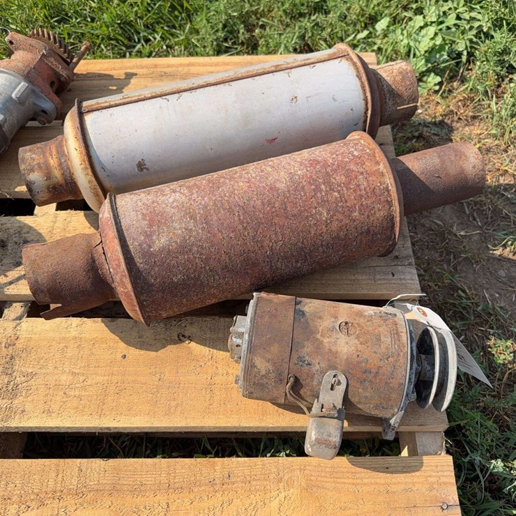 (2) Mufflers and (1) Generator