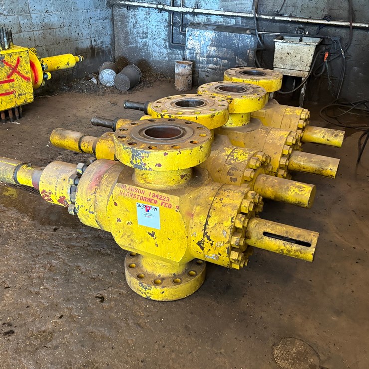 (4x$) 7-1/16” 10k frac valves, field ready