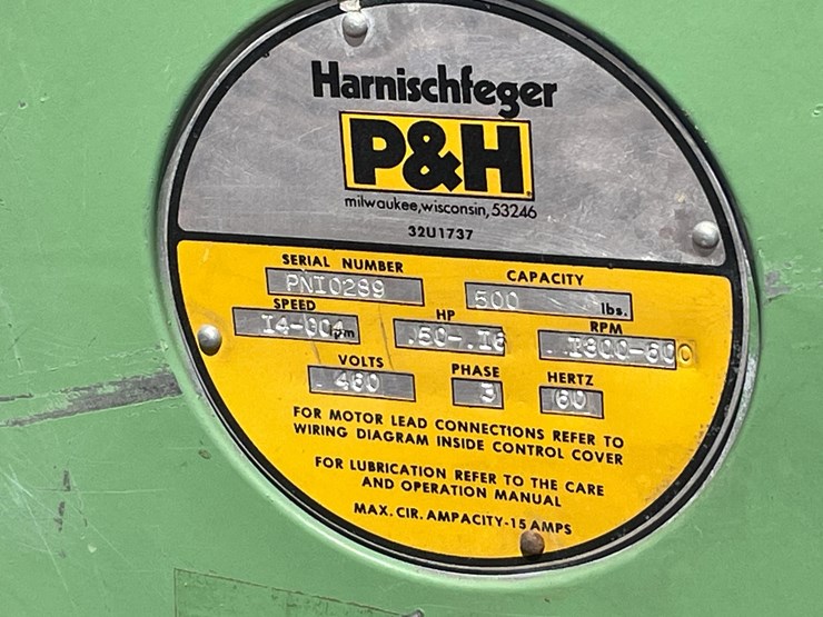 #2205-•-p-&-h-hoist-harnischfeger-image-7
