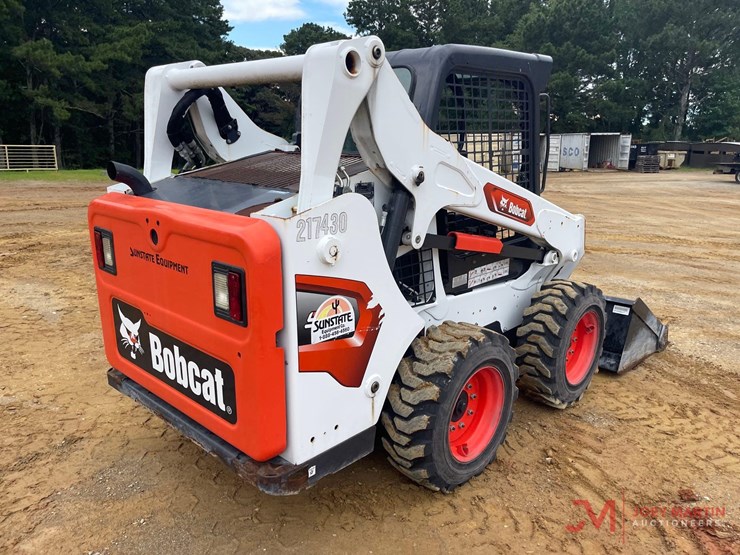 2021-bobcat-s590-skid-steer-loader,-sn:-b4rf11429,-meter-read-194-hours,-68"-tooth-bucket,-aux.-image-3