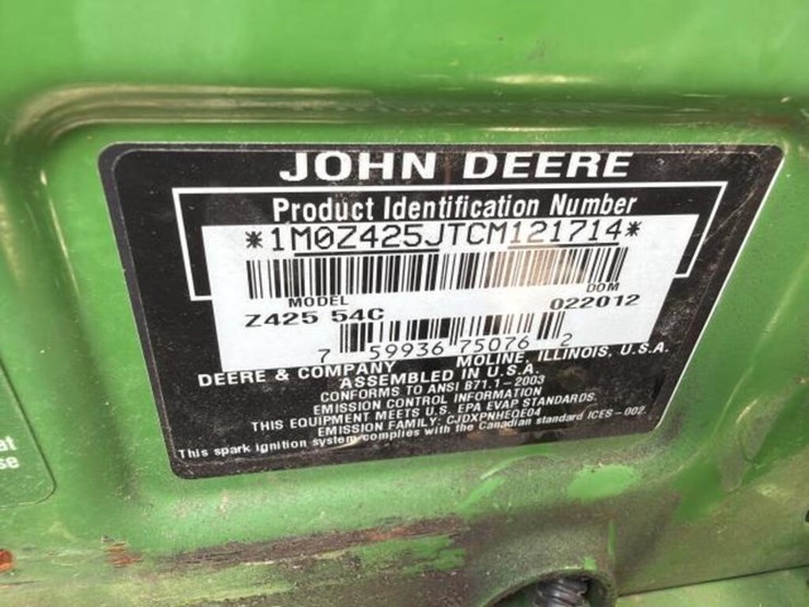 john-deere-zero-turn-mower-(non-running)-image-9