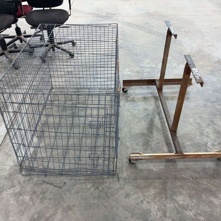 Dog Kennel and Metal Shop Stand