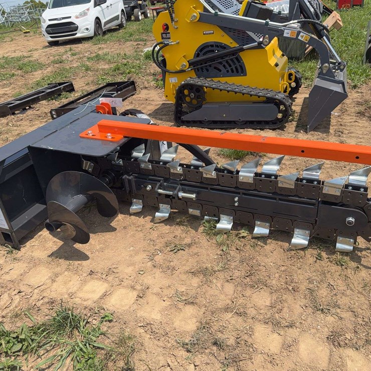 Wolverine Skid Steer Trencher.