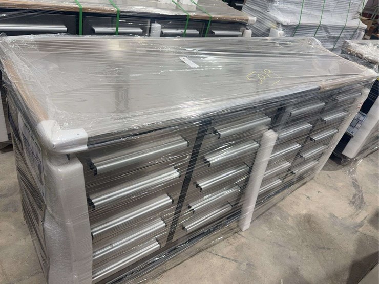 2026-7ft-stainless-steel-workbench-with-20-drawers.-87*23*39-inch,-drawers-with-lock-and-anti-slipinners.-using-new-3-rail-sliding-image-2
