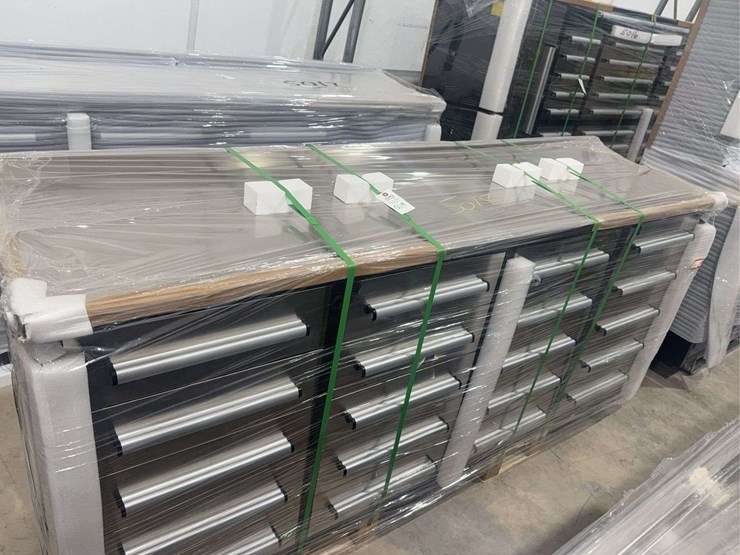 2026-7ft-stainless-steel-workbench-with-20-drawers.-87*23*39-inch,-drawers-with-lock-and-anti-slipinners.-using-new-3-rail-sliding-image-2