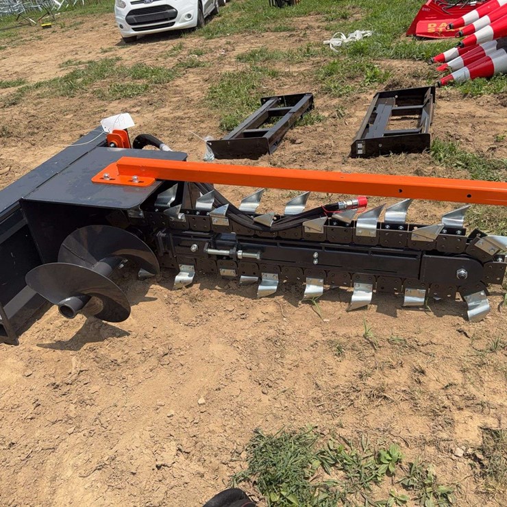 Wolverine Skid Steer Trencher.