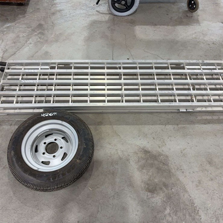 Atv Ramp and Goodridge 4.80-12 Trailer Tire