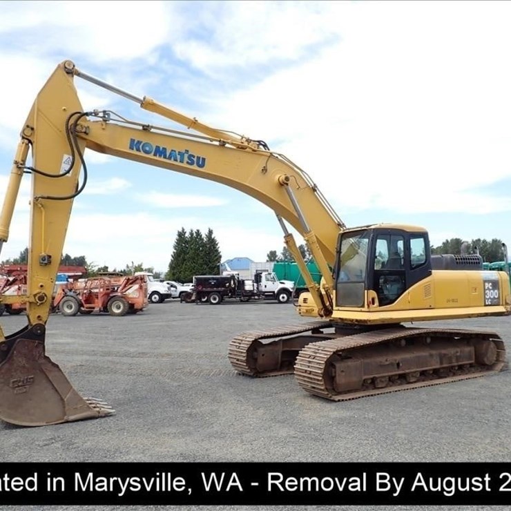 2004 KOMATSU PC300 LC-7