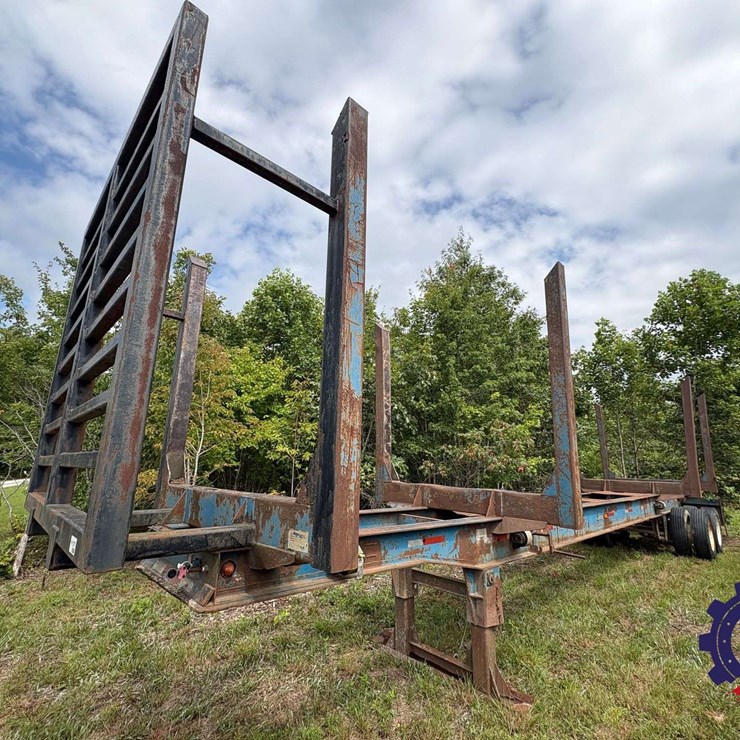 1997 Savo Double Bunk T/A Log Trailer