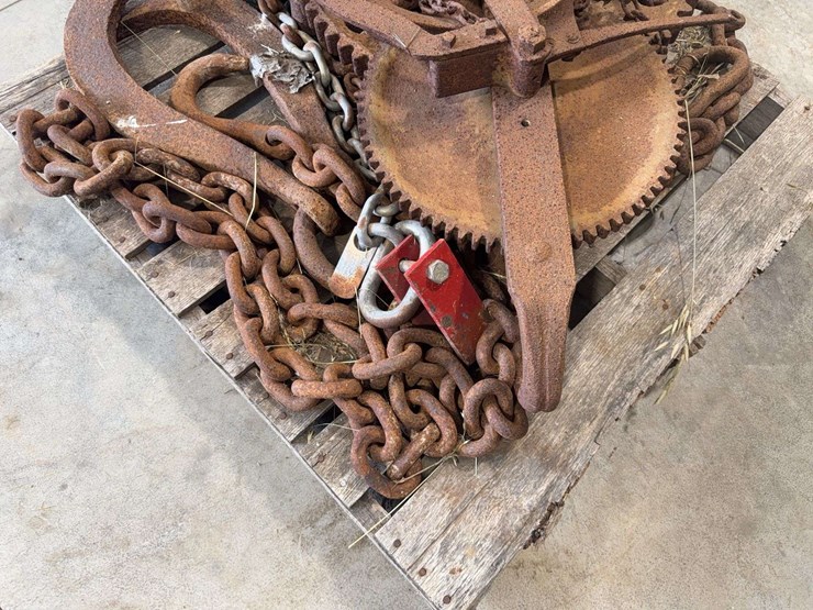 horse-drawn-stump-puller-block-&-tackle-image-4