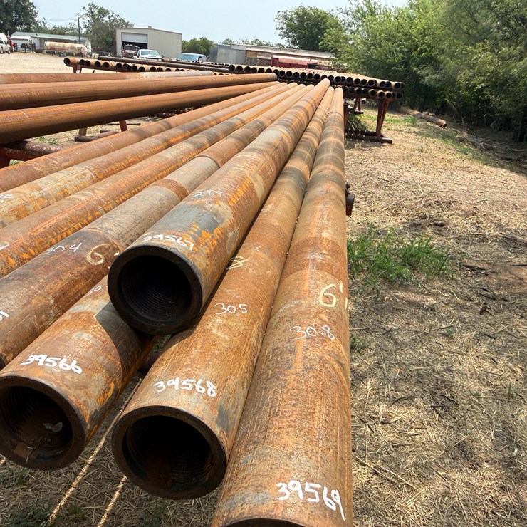 6-3/16”OD x 2-1/4”ID x 30.5’L 4-1/2” XH SLICK DRILL COLLAR