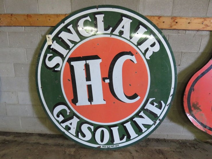 sinclair-double-sided-porcelain-sign-image-1