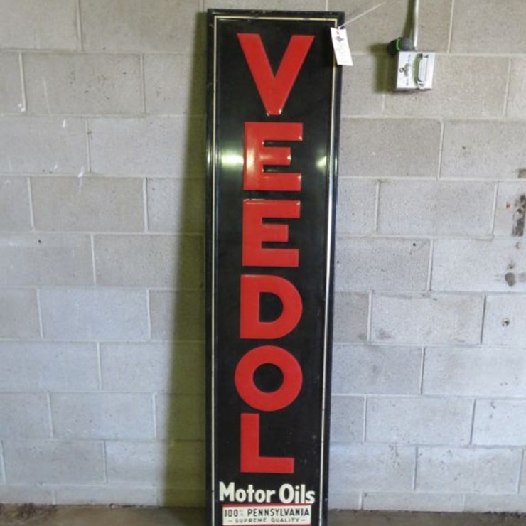 Veedols Motor Oils Sign