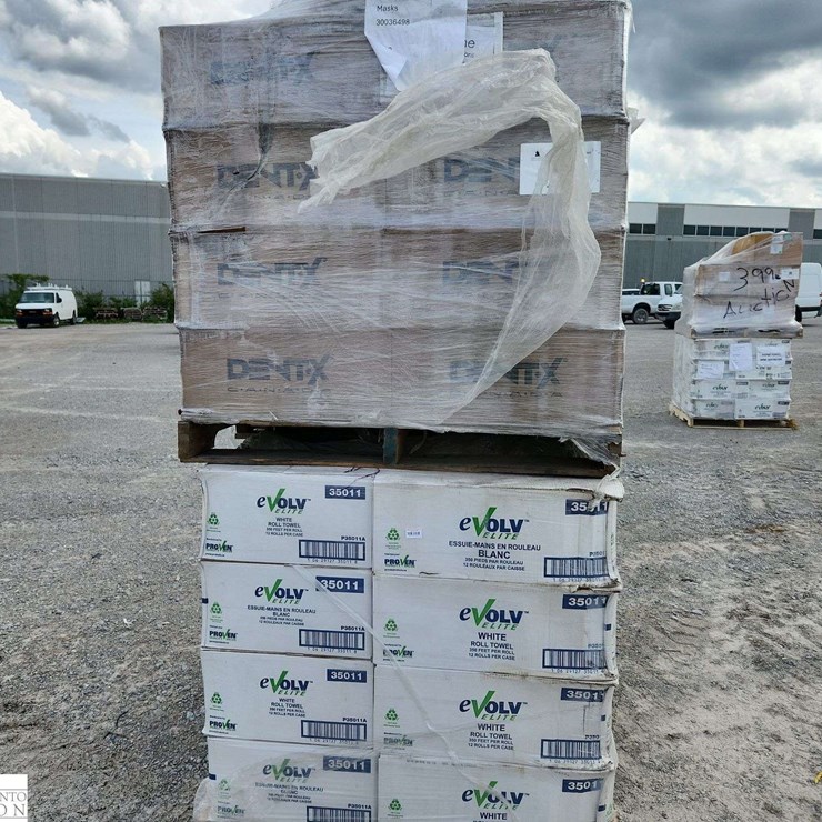 Skid of Surgical Masks