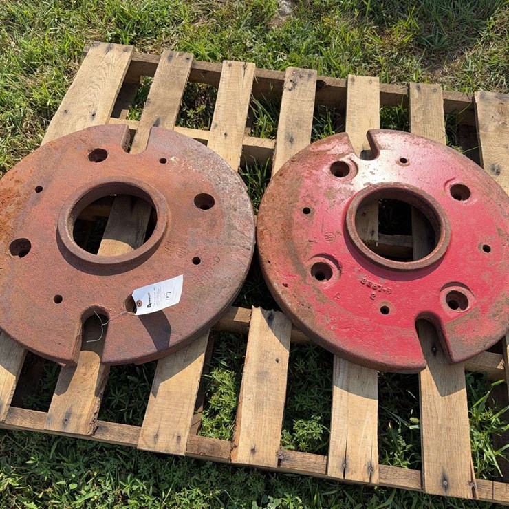 (2) International Wheel Weights