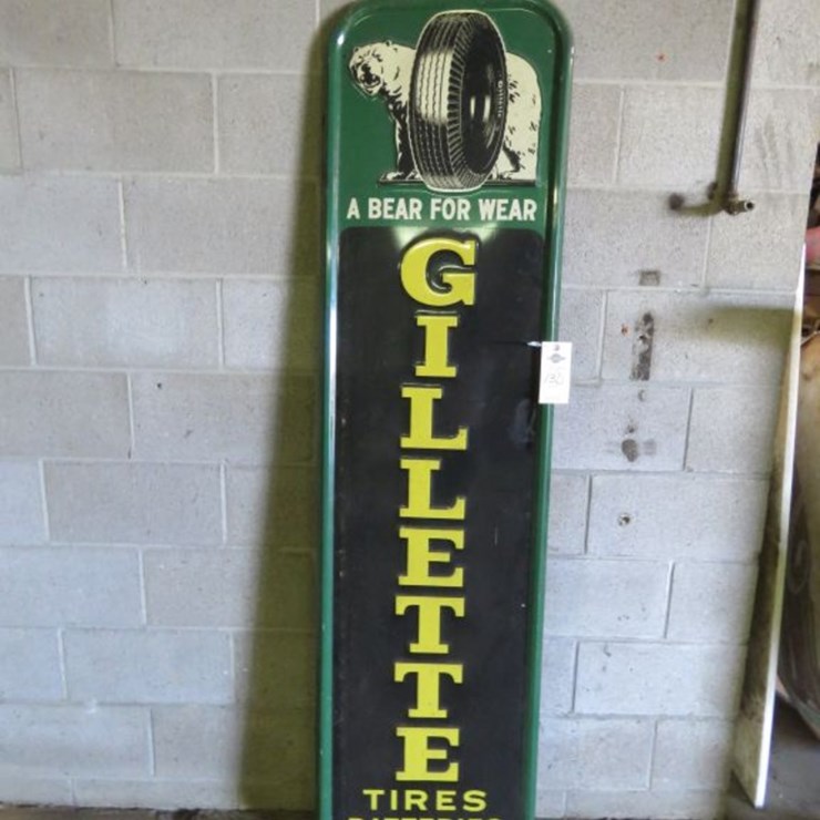 Gillette Tires Sign