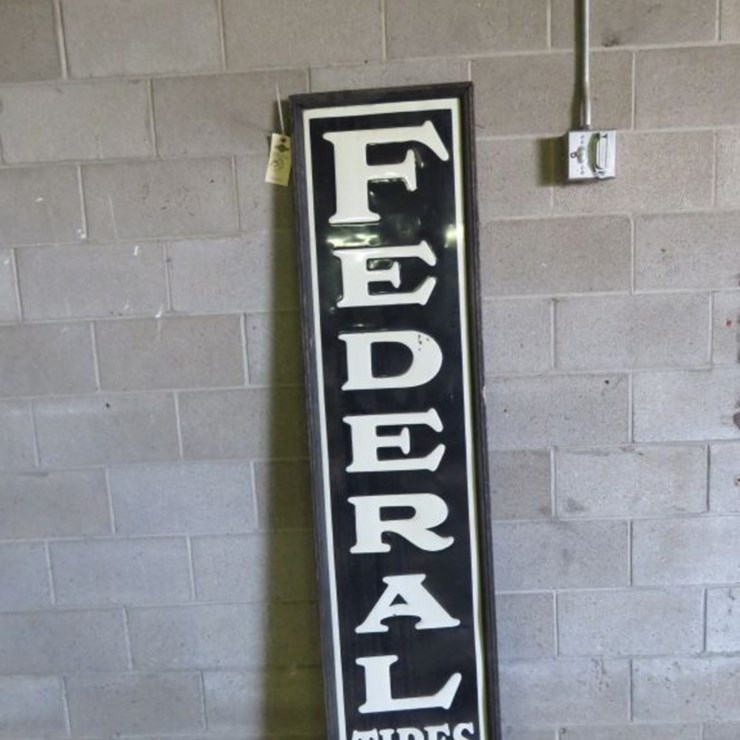 Federal Tires Sign