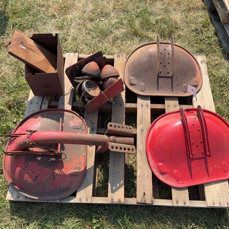 Farmall Seat Pans, Battery Box, PTO Shield, and Lights