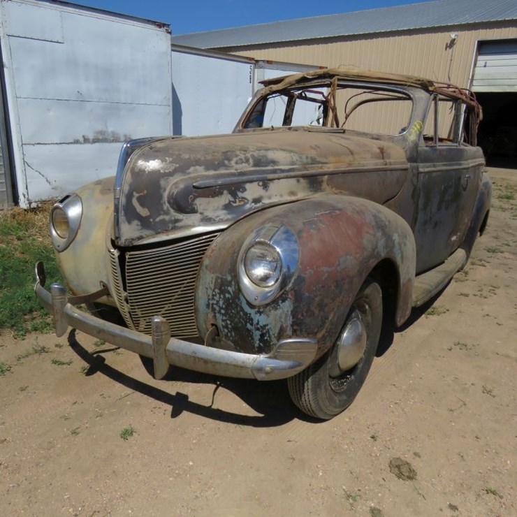 1940 Mercury 4dr Phaeton Convertible Sedan