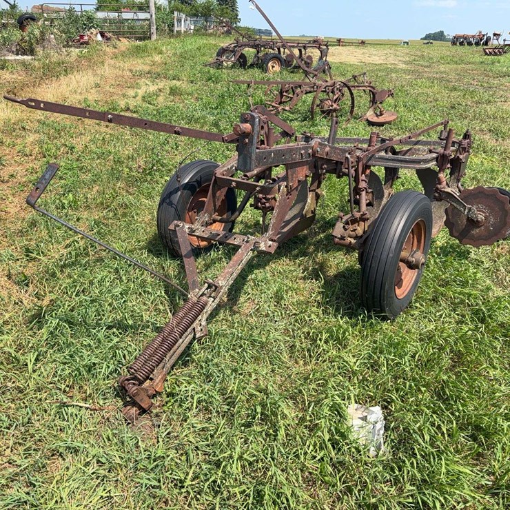 McCormick Deering Three Bottom Pull Type Moldboard Plow