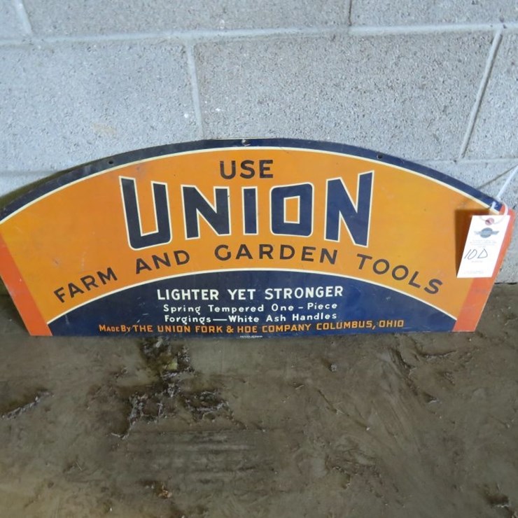 Union Farm tool Display Topper
