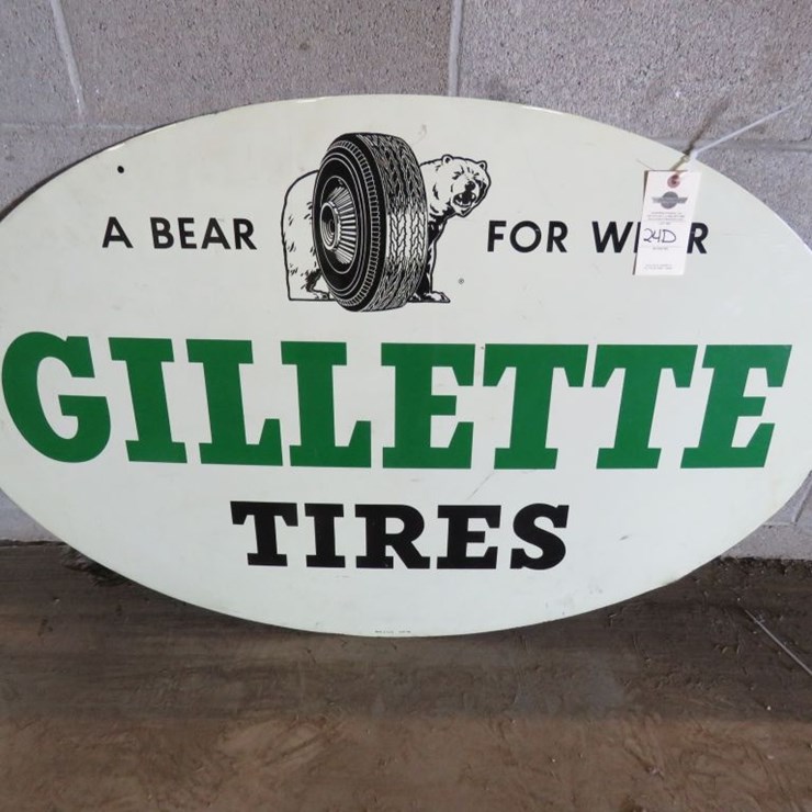Gillette Tires Sign