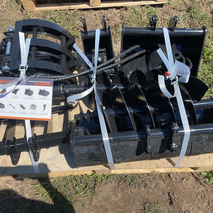 AGROTK Mini Excavator Attachment Set A.