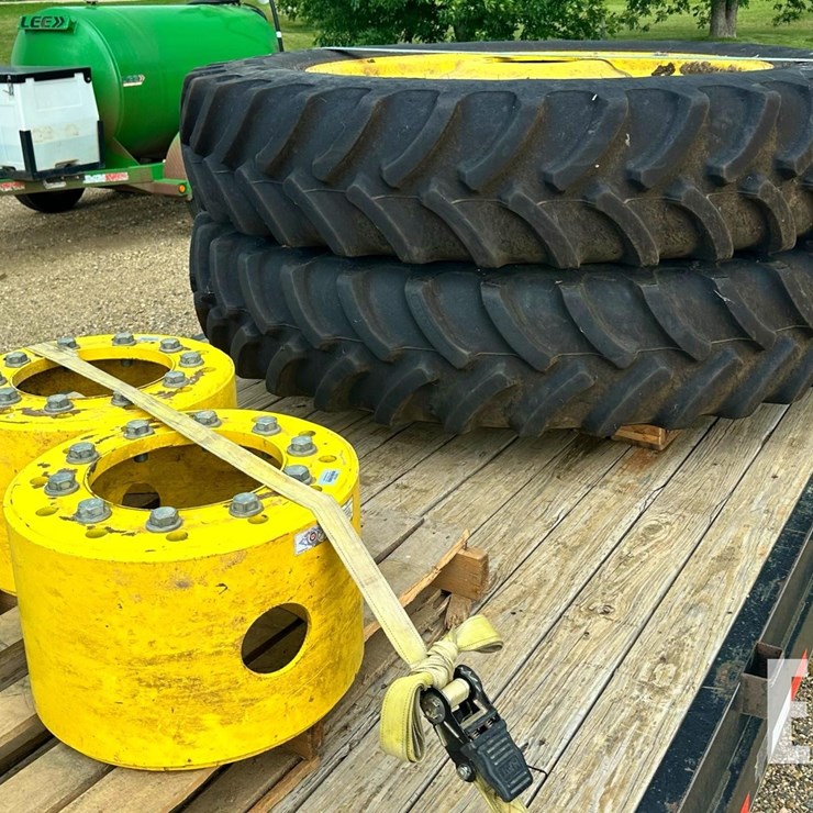 2-FIRESTONE 380/105R50 DUALS